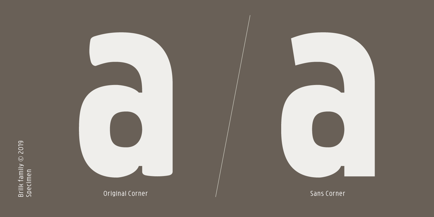 Brilk Semi Light Italic Font preview
